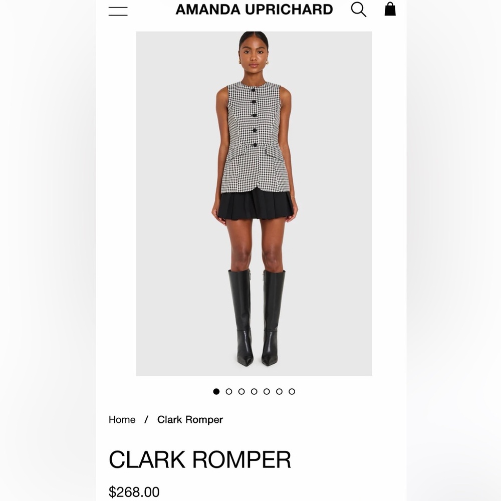 Amanda Uprichard Clark Romper